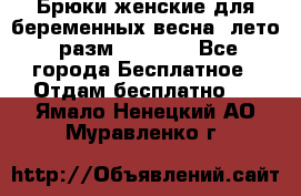 Брюки женские для беременных весна, лето (разм.50 XL). - Все города Бесплатное » Отдам бесплатно   . Ямало-Ненецкий АО,Муравленко г.